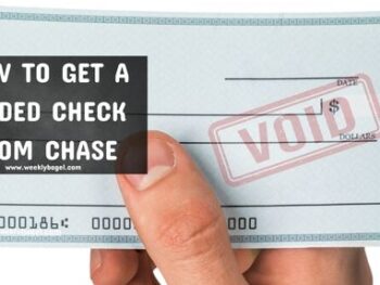 How to get a voided check from chase