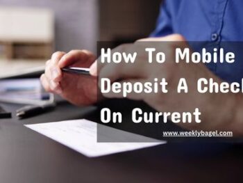 How To Mobile Deposit A Check On Current