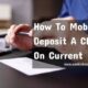 How To Mobile Deposit A Check On Current