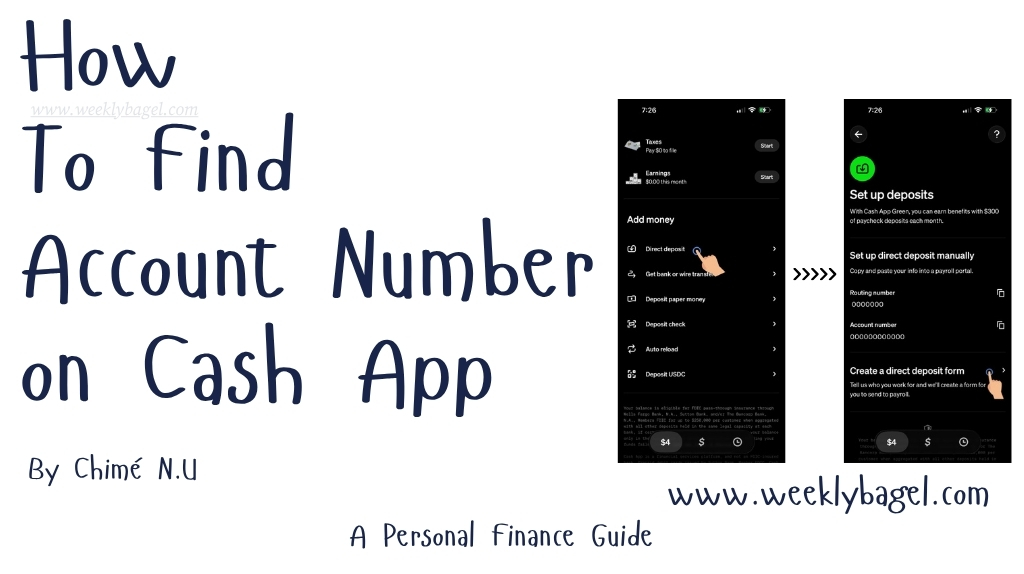 How To Find Account Number on Cash App